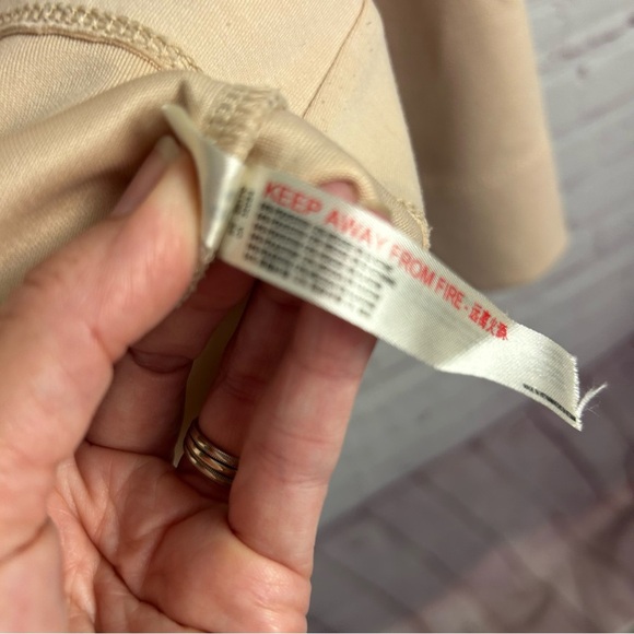 Saturday Sunday by Anthropologie peach cowl neck half zip jacket XS pockets chic - Picture 8 of 8